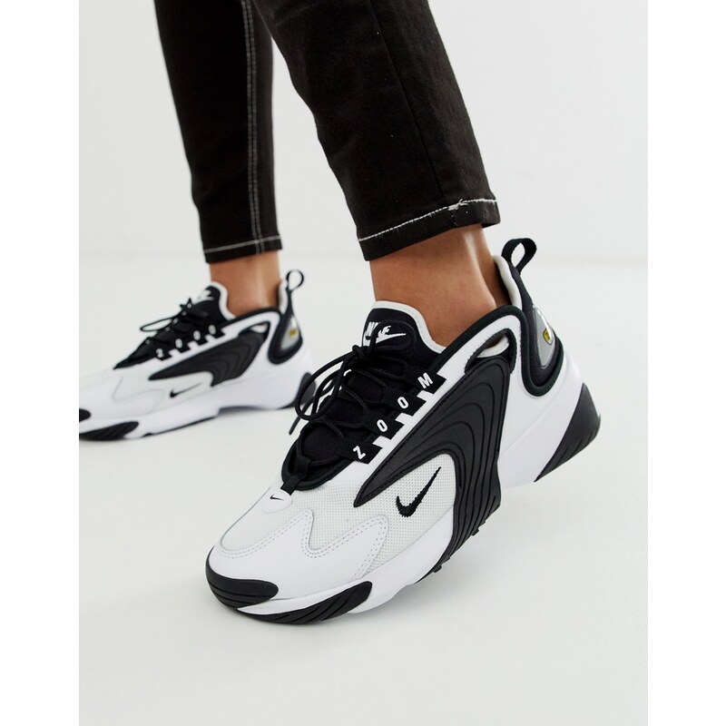 Nike white hotsell zoom 2k trainers