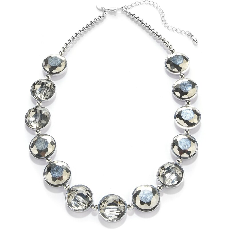 Marks and Spencer M&S Collection Multi-Faceted Space Circle Bead Collar Necklace