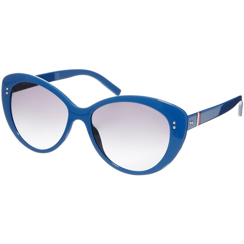 Tommy Hilfiger Oval Cat Eye Sunglasses - Blue