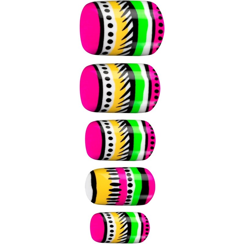 Eylure Elegant Touch Express Nails - Bright Tribal - Multi
