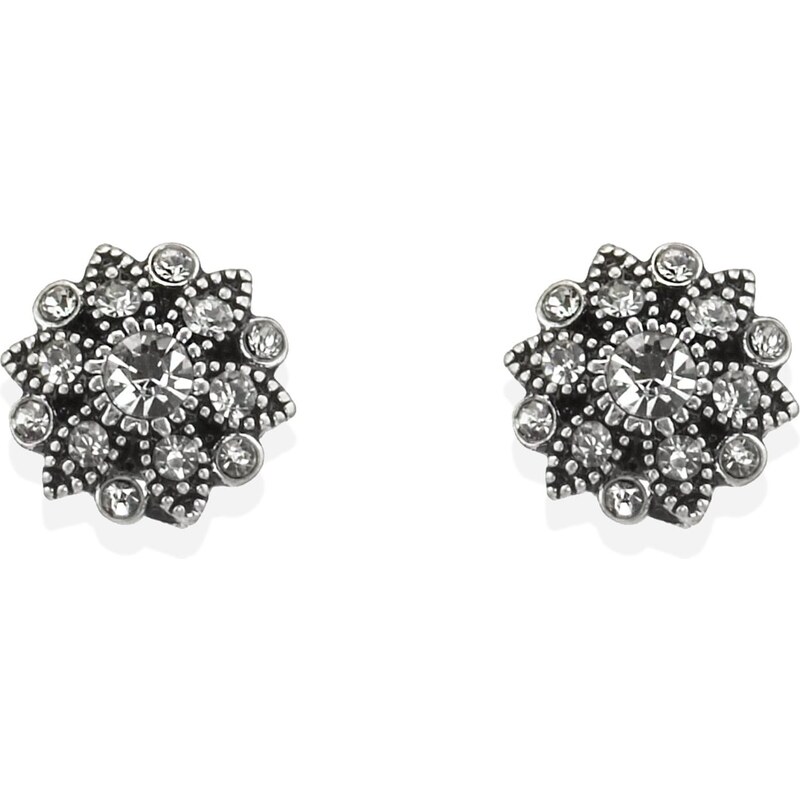 Marks and Spencer M&S Collection Floral Diamanté Stud Earrings