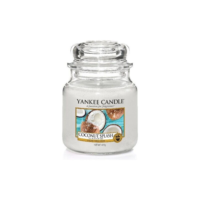 Yankee Candle Coconut Splash Candle ( kokos ) - Vonná svíčka 411 g