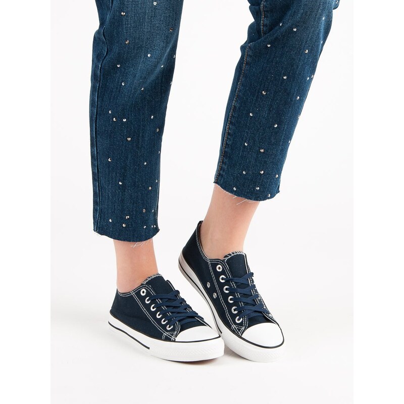 Kesi J. STAR CLASSIC NAVY SNEAKERS