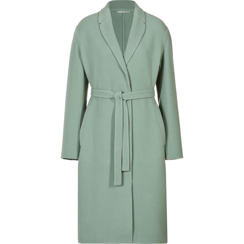 Rochas Wool-Cashmere Belted Coat