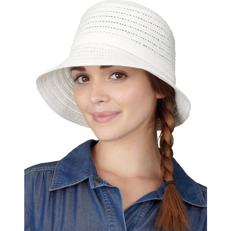 Marks and Spencer M&S Collection Small Brim Weave Braid Hat