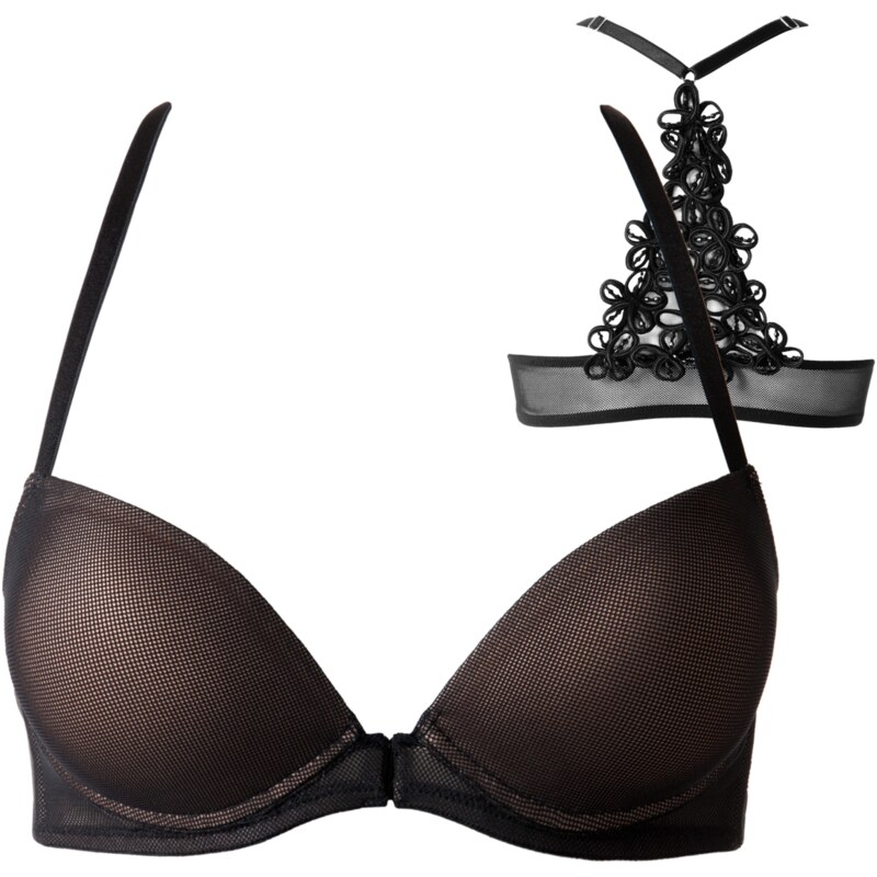 Intimissimi Eva Push-Up Embroidery and Jet Bra