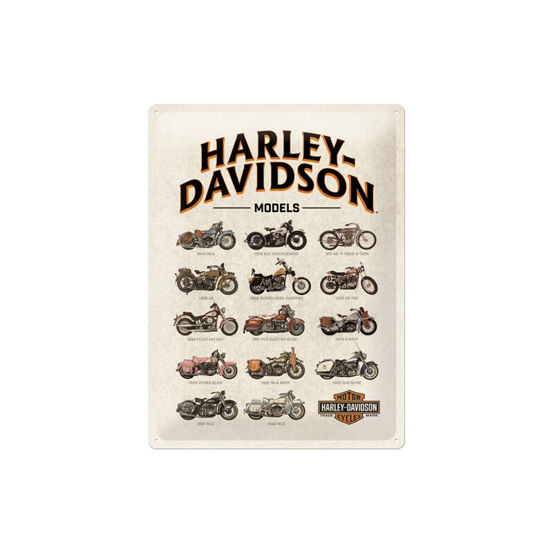 NOSTALGIC-ART Retro cedule plech 300x400 Harley-Davidson