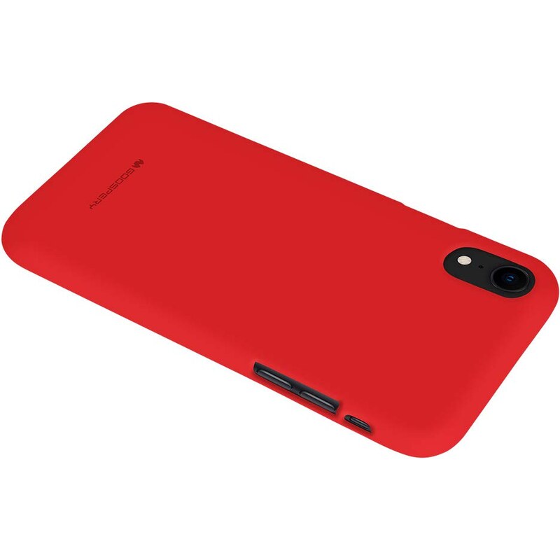 Ochranný kryt pro iPhone XR - Mercury, Soft Feeling Red