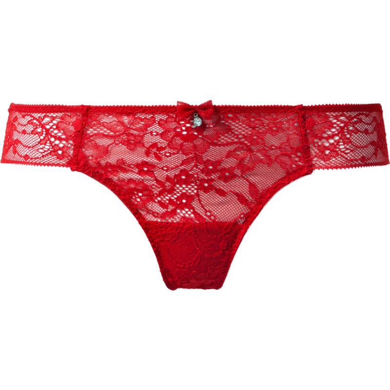 Intimissimi Cross Lace Brazilian-Cut Panties
