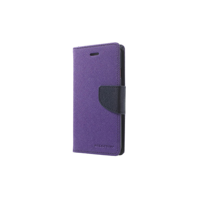 Pouzdro / kryt pro iPhone XS MAX - Mercury, Fancy Diary Purple/Navy