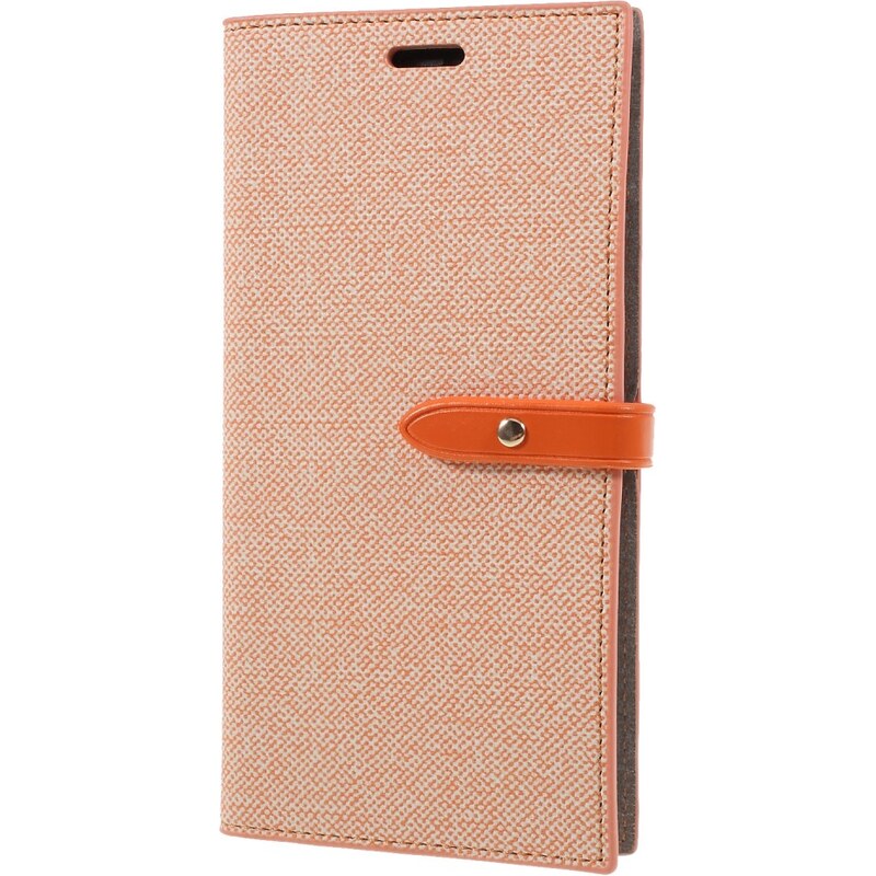 Pouzdro / kryt pro iPhone XS MAX - Mercury, Milano Diary Orange/Orange