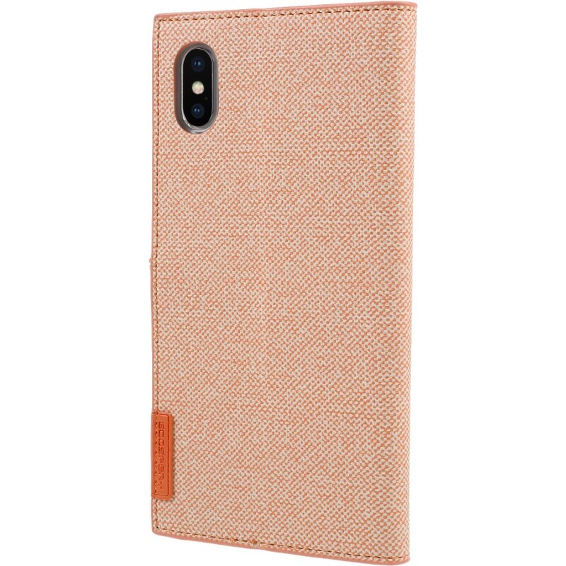 Pouzdro / kryt pro iPhone XS MAX - Mercury, Milano Diary Orange/Orange