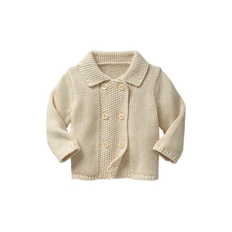 Gap Double Breasted Cardigan - French vanilla
