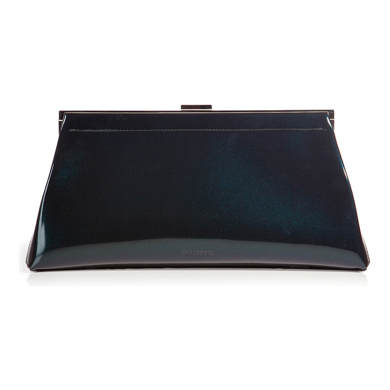 Jil Sander Iridescent Leather Jil Clutch