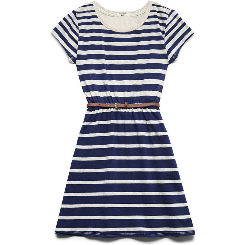 FOREVER21 girls Heathered Stripe Dress (Kids)