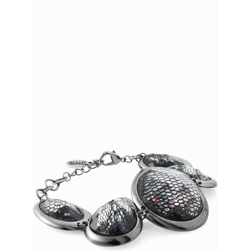 Esprit plastic/metal bracelet + lace