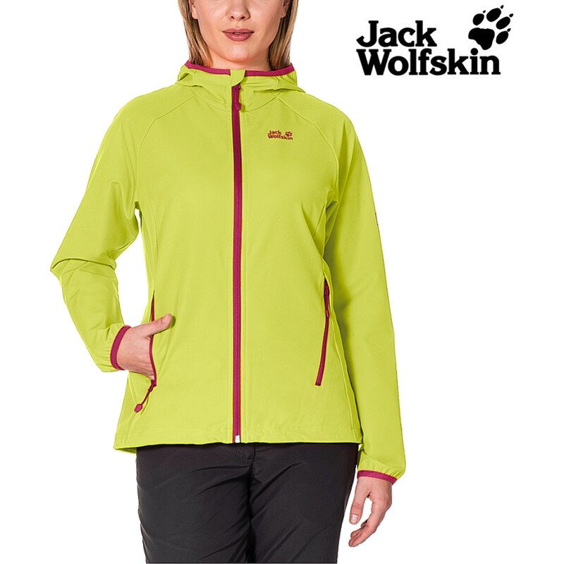 Jack Wolfskin Dámská bunda Turbulence bright absinth