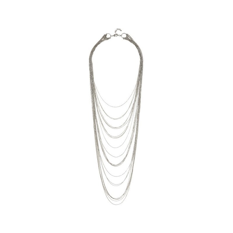 Promod Silvery necklace