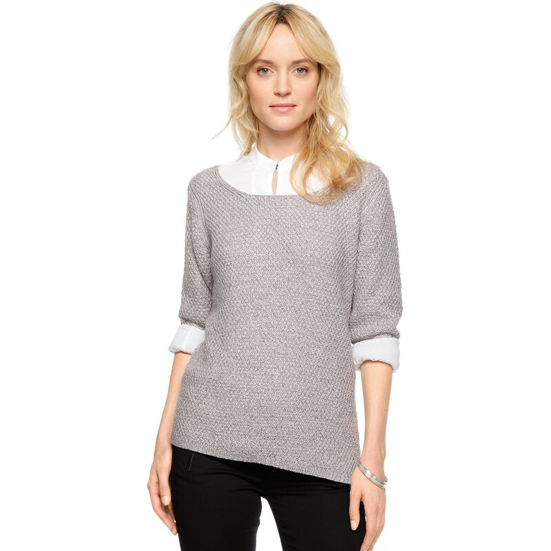 s.Oliver Jumper with a glitter finish