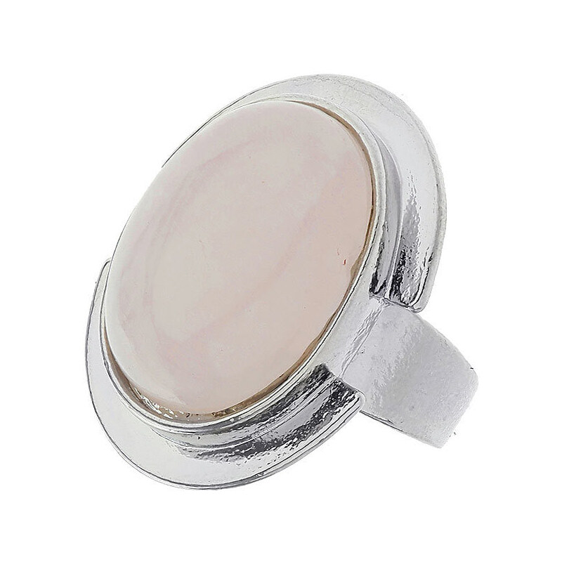 Topshop Pink Semi Precious Stone Ring