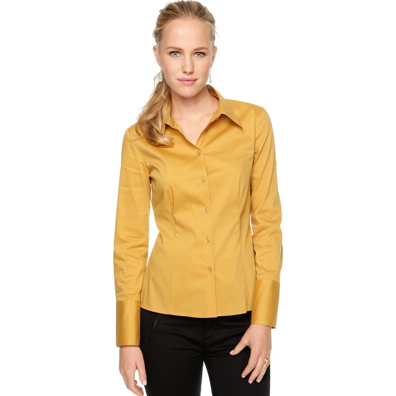 s.Oliver Fitted cotton blouse