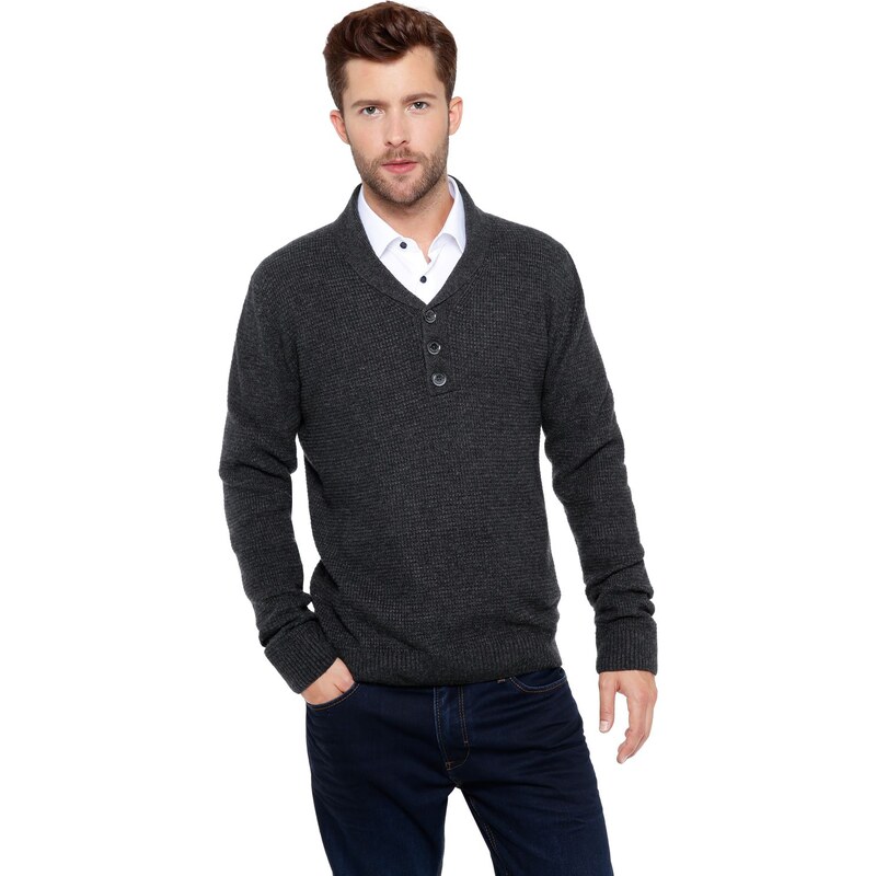 s.Oliver Wool jumper with a collar