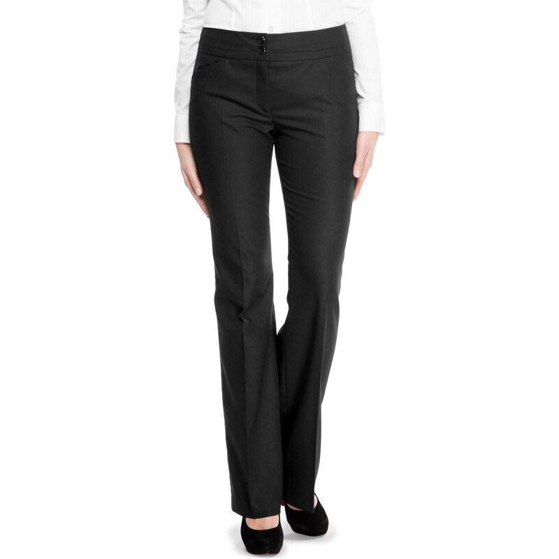 s.Oliver Charlotte: Business trousers with a straight, wide leg