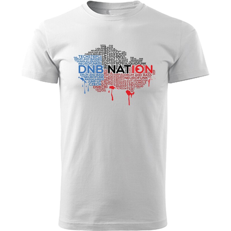 DNBMARKET Pánské tričko DNB Nation