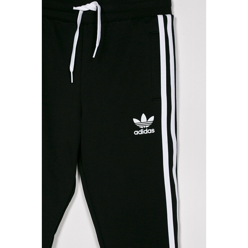 Kalhoty adidas Originals DV2872 černá barva, hladké