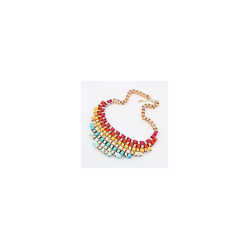 LightInTheBox Women'S Western Exaggerated Color Fashion Street Snap All Match Necklace