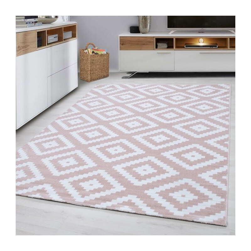 Ayyildiz koberce Kusový koberec Plus 8005 pink - 80x150 cm