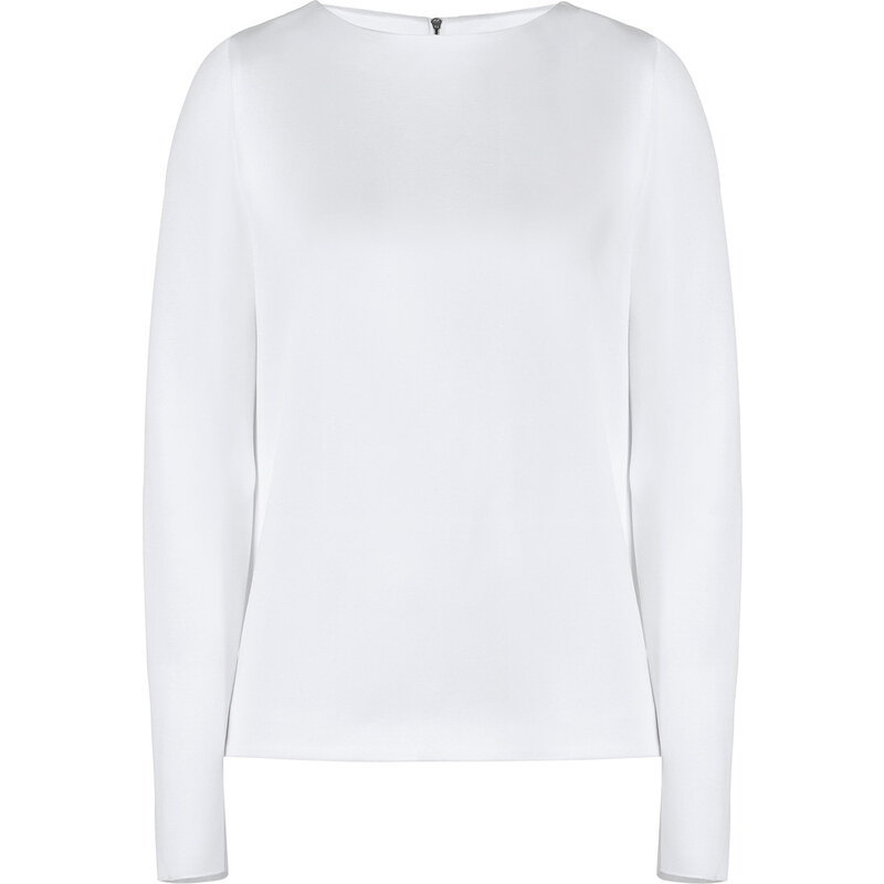 Anthony Vaccarello Long Sleeve Viscose Top