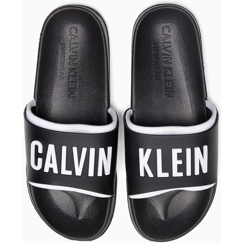 Calvin Klein černé unisex pantofle Slide Intense Power - 43/44 - GLAMI.cz