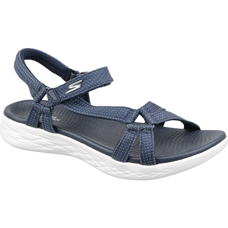 Modré dámské sandály Skechers On The Go 600 15316-NVY