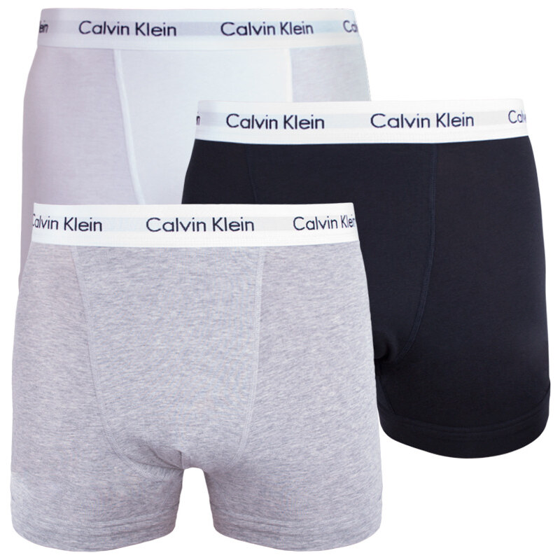 3PACK pánské boxerky Calvin Klein vícebarevné (U2662G-998)