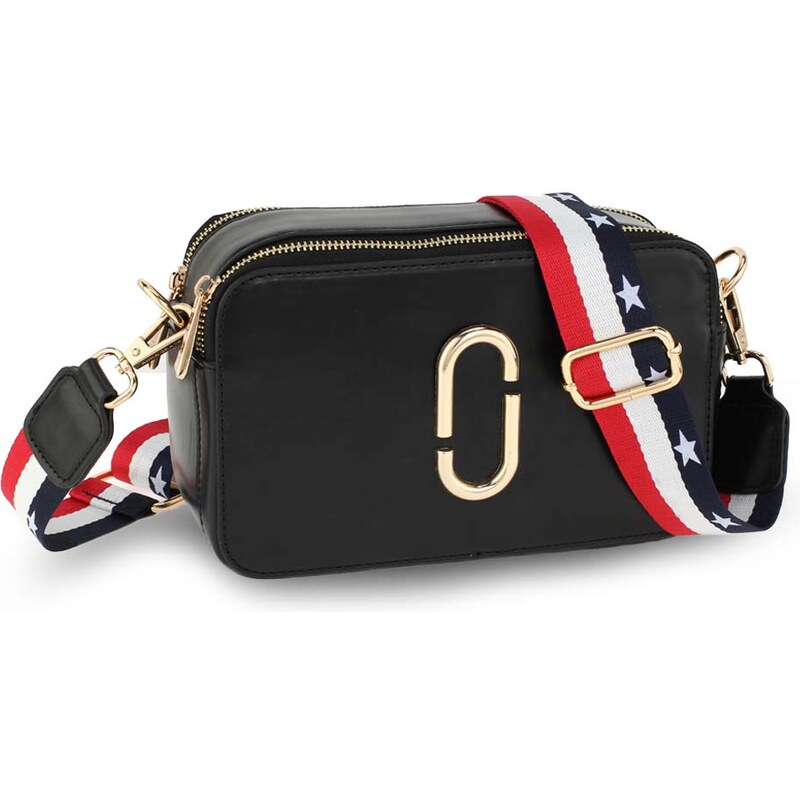 Anna Grace London Anna Grace Dámská crossbody kabelka AG00726 černá 55366418