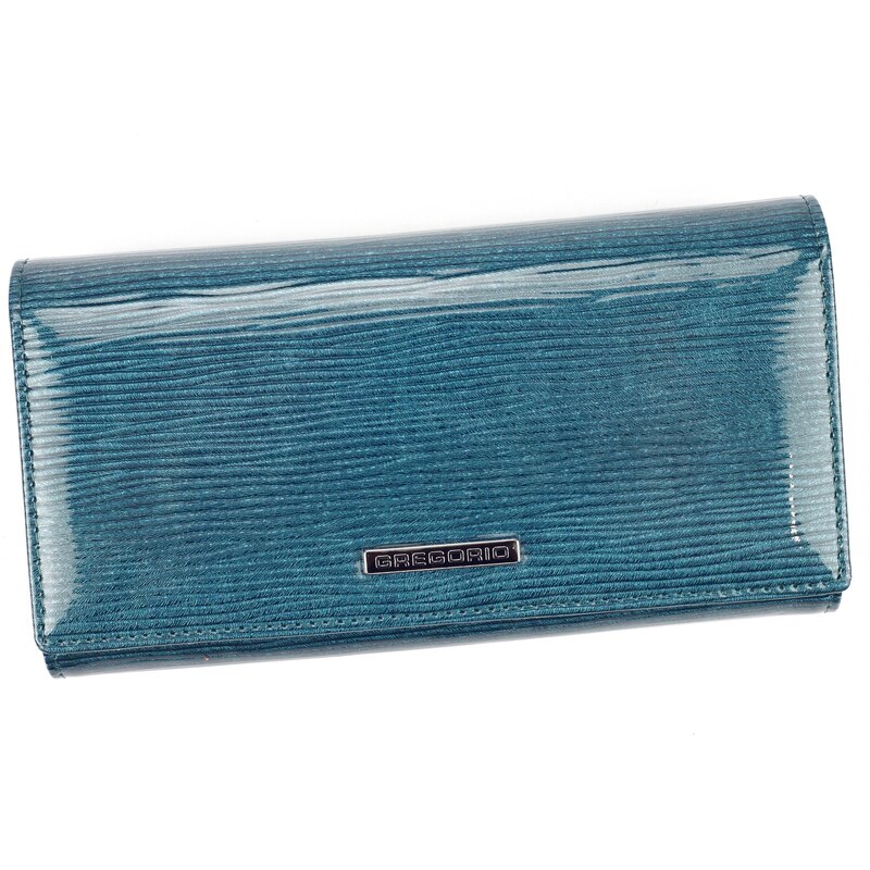 Dámská kožená peněženka Gregorio LN-102 modrá