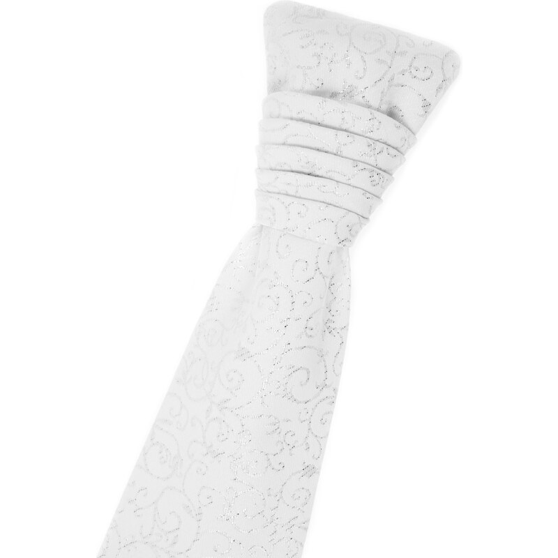 Svatební kravata Avantgard PREMIUM Bílá 577 9350