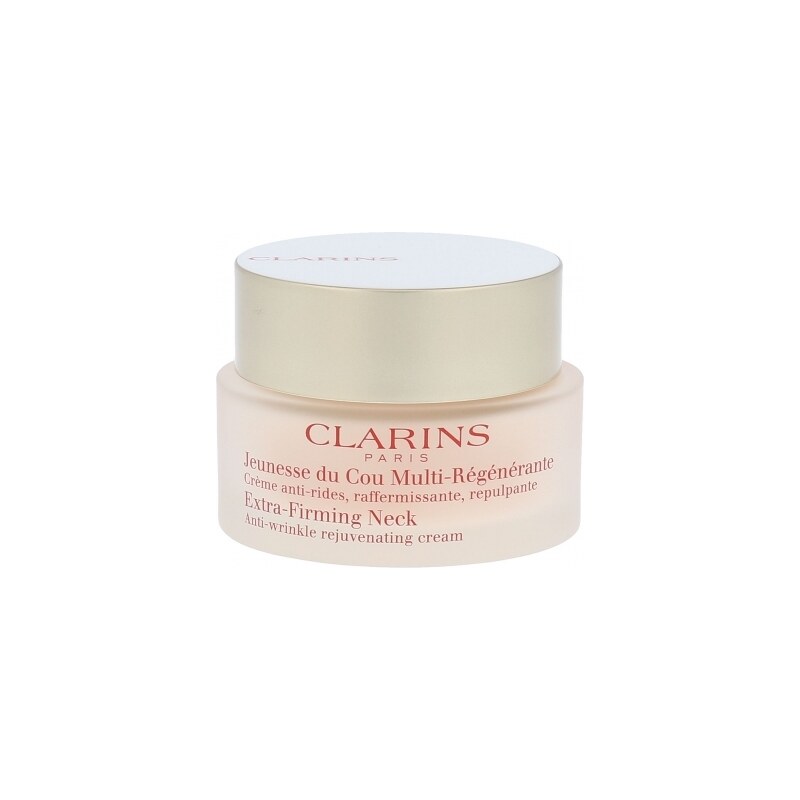 Clarins Extra Firming Neck Anti-Wrinkle Rejuvenating Cream 50 ml zpevňující krém pro krk a dekolt pro ženy
