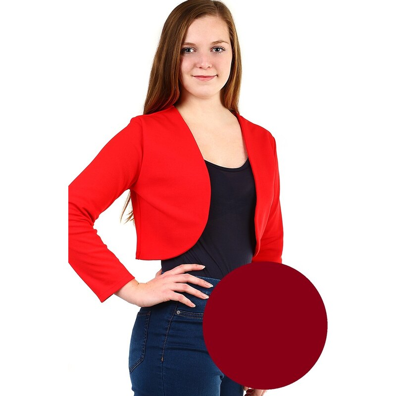 Glara Dámské společenské bolerko 115112574