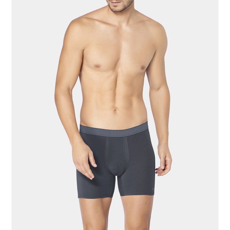 Triumph Pánské boxerky men Ever Fresh Short 2P tmavě šedé - Sloggi