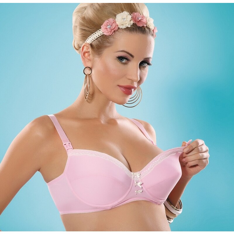 Podprsenka na kojeni Pink Candy - Mitex 75140498