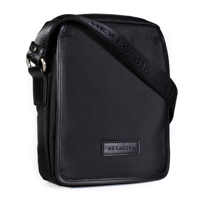 Pánská taška crossbody Hexagona D72283 černá