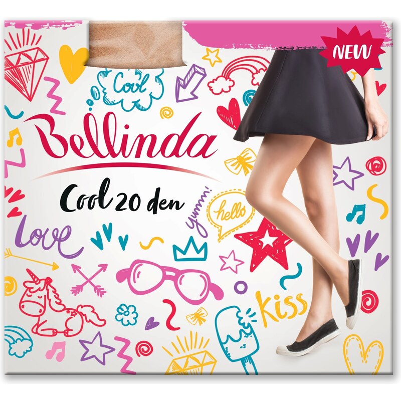 Silonky Bellinda Cool 225023, černá 094