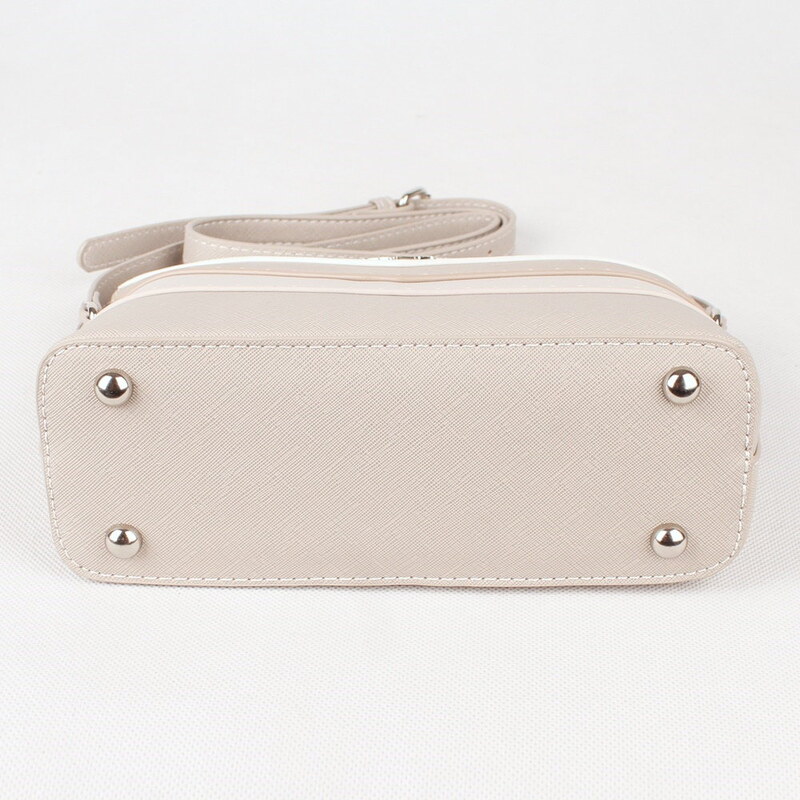 Malá šedá crossbody kabelka David Jones 5926-1