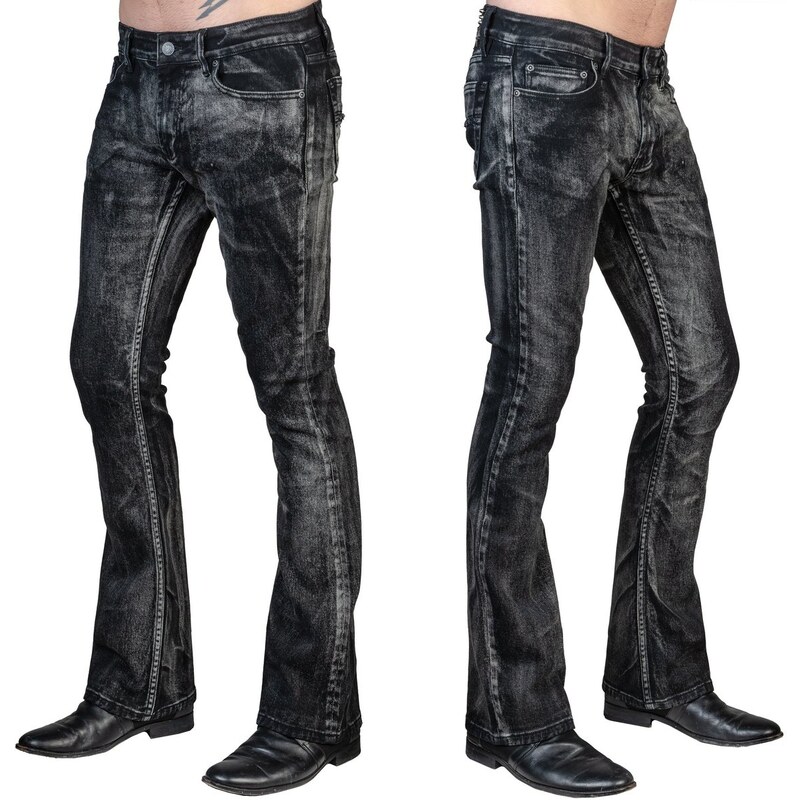 Kalhoty pánské (jeans) WORNSTAR - Hellraiser Smoke - Black - WSGP-HRKSW