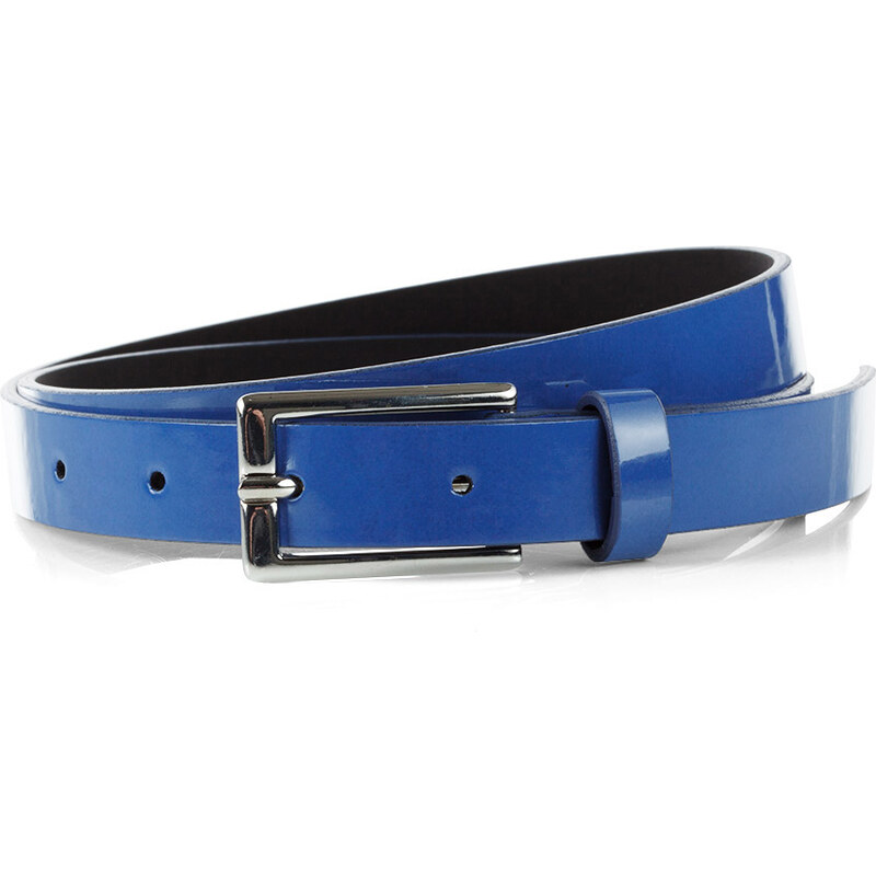 Esprit imitation patent leather belt