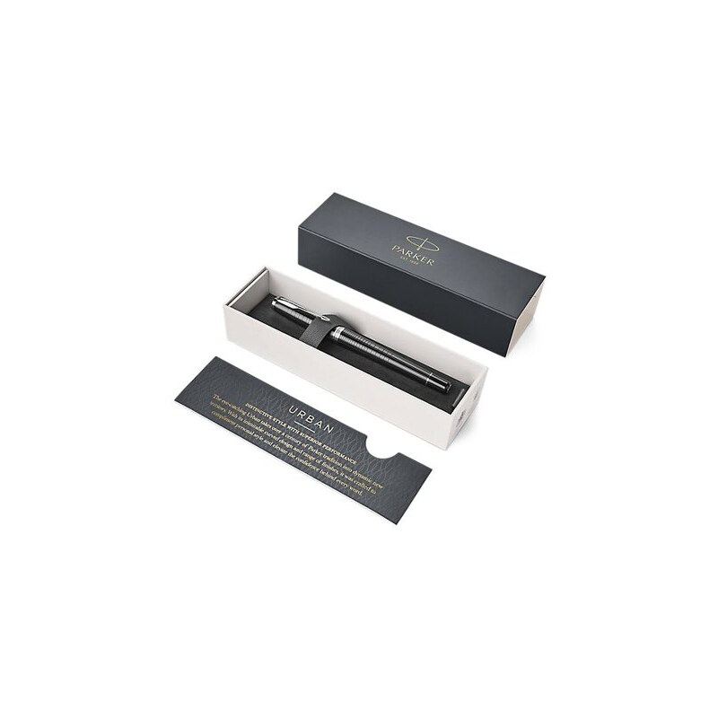 Parker Royal Urban Premium Ebony Metal CT - roller