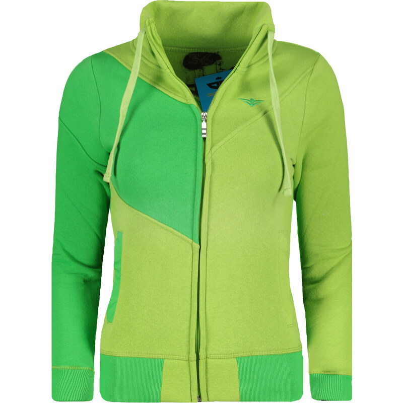 Mikina dámská WOOX Infinity Sweatshirt Green