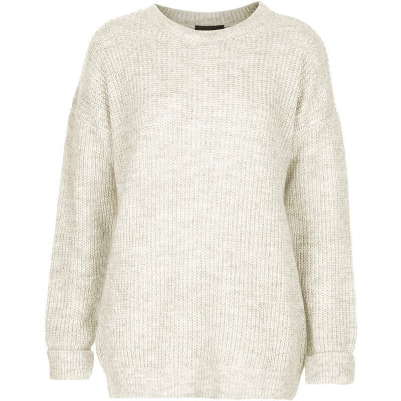 Topshop Ribbed Grunge Sweater